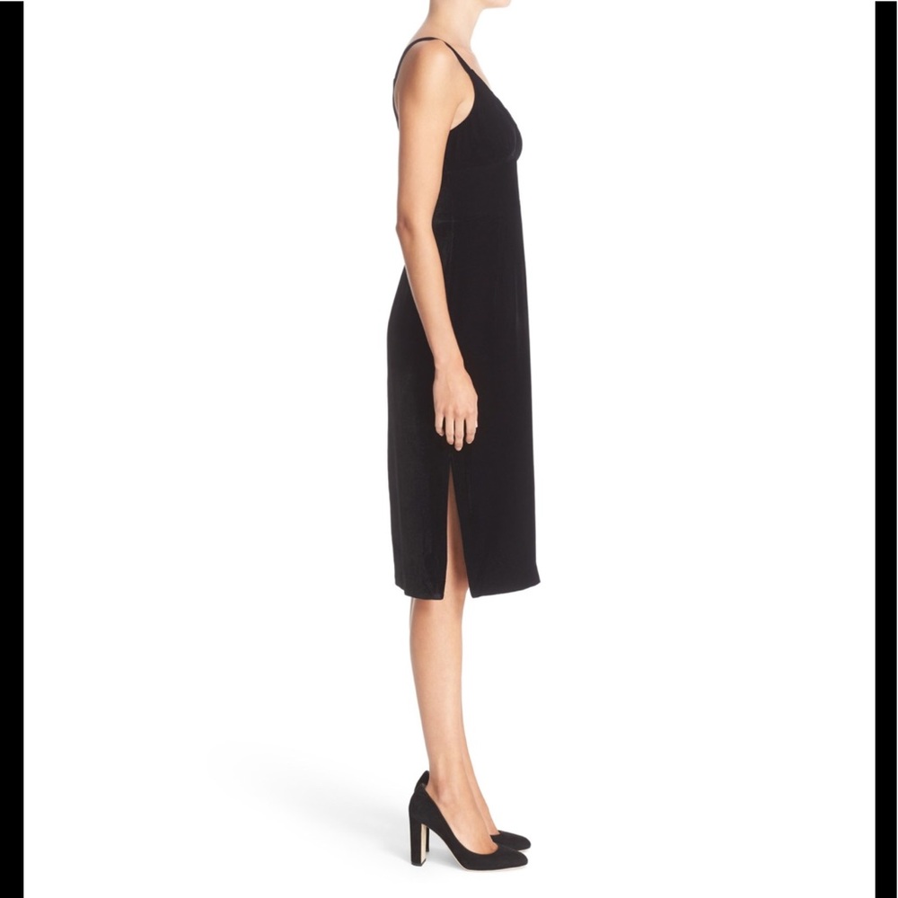 New Signature & Caroline Issa Velvet Cocktail Dres - Picture 3 of 6